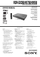 Sony RDR-GX350 Service Manual