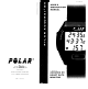 Polar Electro Accurex NV User Instruction Manual