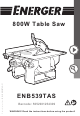 Energer ENB539TAS User Manual