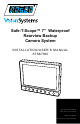 Rosco Safe-T-Scope 7” Waterproof Monitor Installation & User Manual