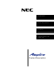 NEC Aspire Product Description