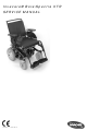 Invacare Bora Service Manual