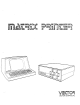 Vector Matrix printer User Manual