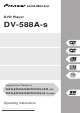 Pioneer DV-588A-s Operating Instructions Manual