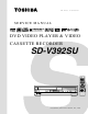 Toshiba SD-V392SU Service Manual