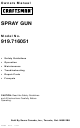 Craftsman 919.716051 Owner's Manual