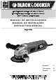 Black & Decker G720 Linea PRO Instruction Manual
