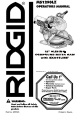 RIDGID MS1290LZ Operator's Manual