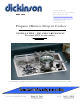 Dickinson Propane 2Burner Drop-in Cooker Installation Use And Care Manual