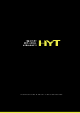 HYT Hydro Mechanical Horology watch Instruction Manual