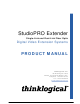 Thinklogical StudioPRO Product Manual