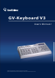GeoVision GV-Keyboard V3 User Manual