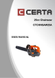 Certa CTCHNSAW25A User Manual
