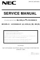NEC MultiSync LCD2080UX -BKA Service Manual