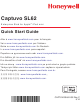 Honeywell Captuvo SL62 Quick Start Manual
