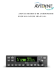 AVIDYNE AXP340 MARINE RADIO PILOT'S MANUAL | ManualsLib