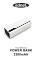Ednet Power bank User Manual