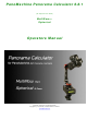 MK Panorama Systeme PanoMachine MultiRowPlan Operator's Manual