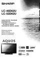 Sharp AQuas LC-46D62U Operation Manual