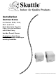 Skuttle Indoor Air Quality Products 2000 Installation Instructions Manual