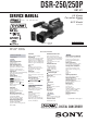 Sony DVCAM DSR-250 Service Manual