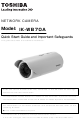 Toshiba IK-WB70A Quick Start Manual