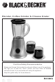 Black & Decker BX380G User Manual
