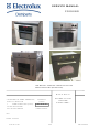 Electrolux Built-in Ovens Service Manual