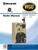 Weil-McLain WGO Manual
