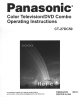 Panasonic CT-27DC50 Operating Instructions Manual