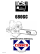 ICS 680GC Operator's Manual