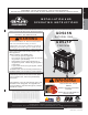 Napoleon GDS25N Installation And Operating Instructions Manual