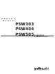 Polk Audio PSW303 Owner's Manual