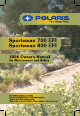 Polaris Sportsman 700 EFI 2006 Owner's Manual For Maintenance And Safety