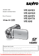 Sanyo Xacti VPC-GH1EX Manual For Basic Operation