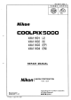 Nikon Coolpix 5000 VAA11601 Repair Manual