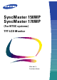 Samsung SyncMaster 150MP Owner's Instructions Manual