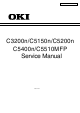 Oki C3200n Service Manual