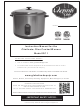 Chefmate RC1 Instruction Manual
