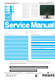Philips 190CW8FB/00 Service Manual