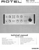 Rotel RA-1210 Technical Manual