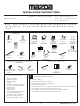 Mazda CX-7 2007 Installation Instructions Manual