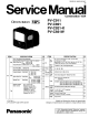 Panasonic Omnivision PV-C911 Service Manual