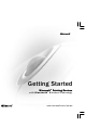 Microsoft Pointing Device with Bluetooth Wireless Technology Getting Started Manual