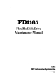 NEC FD1165 Maintenance Manual