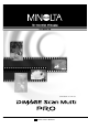 Minolta DiMAGE Scan Multi PROAF-5000 Instruction Manual