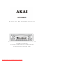 Akai ACA-3630UC Instruction Manual