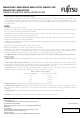 Fujitsu MBA3300NC Installation Manual