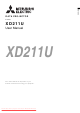 Mitsubishi Electric XD211U User Manual