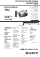 Sony Handycam CCD-TRV107 Service Manual